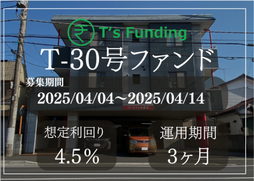 T’s Funding T-30号ファンド